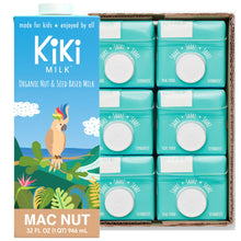 Load image into Gallery viewer, Mac Nut Kiki Milk • 32 fl oz • Pack of 6 by Kiki Milk