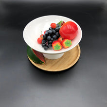 Load image into Gallery viewer, Wilmax Porcelain White Fruit Vase 9.5" inch X 4.5" inch |In Colour Box