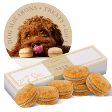 Load image into Gallery viewer, Bonne et Filou Dog Macarons (Box of 6)