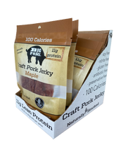 Load image into Gallery viewer, Big Fork Craft Pork Jerky Pack - 8 packs x 2.25 oz case