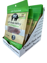 Load image into Gallery viewer, Big Fork Craft Pork Jerky Pack - 8 packs x 2.25 oz case
