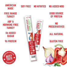 Load image into Gallery viewer, Field Trip Carne Asada Turkey Stick 0.5oz box - 9 boxes x 24 sticks case