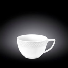 Load image into Gallery viewer, Wilmax Porcelain White Jumbo Coffee / Cappuccino Mug 17 Oz | 500 Ml Set Of 2 In Gift Box
