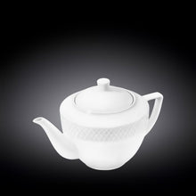 Load image into Gallery viewer, Wilmax Porcelain White Teapot 30 Oz | 900 Ml