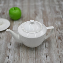 Load image into Gallery viewer, Wilmax Porcelain White Teapot 30 Oz | 900 Ml