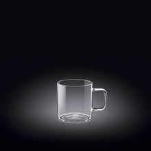Load image into Gallery viewer, Wilmax Porcelain Set Of 12 Thermo Glass Cup 3 Oz | High temperature and shock resistant