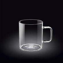 Load image into Gallery viewer, Wilmax Porcelain Set Of 6 Thermo Glass Mug 13 Oz | High temperature and shock resistant