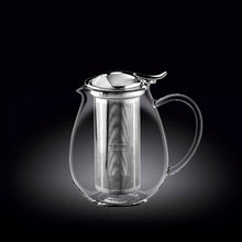 Load image into Gallery viewer, Wilmax Porcelain Thermo Glass Teapot 29 Fl Oz |High temperature and shock resistant