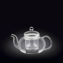 Load image into Gallery viewer, Wilmax Porcelain Thermo Glass Teapot 20 Fl Oz | High temperature and shock resistant