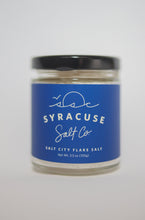 Load image into Gallery viewer, Syracuse Sea Salt Salt City Flake Salt Jar