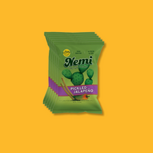 Load image into Gallery viewer, Nemi Pickled Jalapeño Cactus Chips Bag - 6 bags case