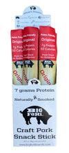 Load image into Gallery viewer, Big Fork Craft Pork Snack Stick Sample (3 sticks total)