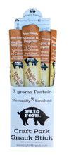 Load image into Gallery viewer, Big Fork Craft Pork Snack Stick Sample (3 sticks total)