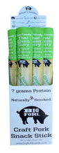 Load image into Gallery viewer, Big Fork Craft Pork Snack Stick Sample (3 sticks total)