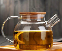 Load image into Gallery viewer, Wilmax Porcelain Thermo Glass Teapot 32 Fl Oz | High temperature and shock resistant