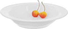 Load image into Gallery viewer, Wilmax Porcelain Set Of 6 White Soup Plate 8" inch | 20 Cm 13 Oz | 380 Ml