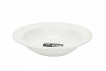 Load image into Gallery viewer, Wilmax Porcelain Set Of 6 White Soup Plate 9" inch | 23 Cm 20 Oz | 585 Ml
