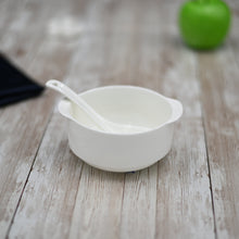 Load image into Gallery viewer, Wilmax Porcelain Set Of 4 White Soup Cup 4.25" inch | 11 Fl Oz