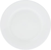 Load image into Gallery viewer, Wilmax Porcelain Set Of 12 Professional Rolled Rim White Dessert Plate 7" inch | 18 Cm
