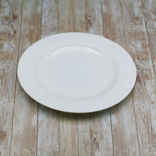 Load image into Gallery viewer, Wilmax Porcelain Set Of 3 Professional Rolled Rim White Dinner Plate 11" inch | 28 Cm