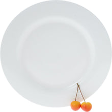 Load image into Gallery viewer, Wilmax Porcelain Set Of 3 Professional Rolled Rim White Dinner Plate 11" inch | 28 Cm