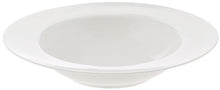 Load image into Gallery viewer, Wilmax Porcelain Set Of 3 White Deep Plate 10" inch | 25.5 Cm 20 Oz | 600 Ml