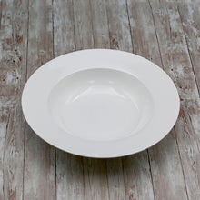 Load image into Gallery viewer, Wilmax Porcelain Set Of 3 Professional Rolled Rim White Deep Plate 11" inch | 25 Oz