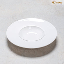Load image into Gallery viewer, Wilmax Porcelain White Deep Plate 11" inch | 28 Cm 9 Fl Oz | 280 Ml