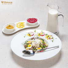 Load image into Gallery viewer, Wilmax Porcelain White Deep Plate 11" inch | 28 Cm 9 Fl Oz | 280 Ml
