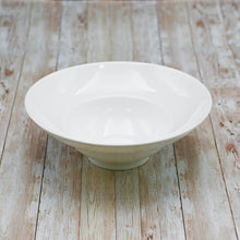 Load image into Gallery viewer, Wilmax Porcelain White Deep Salad or Soup Plate 9.75" inch | 16 Fl Oz |