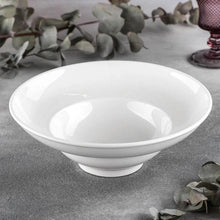 Load image into Gallery viewer, Wilmax Porcelain White Deep Salad or Soup Plate 9.75" inch | 16 Fl Oz |
