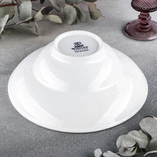 Load image into Gallery viewer, Wilmax Porcelain White Deep Salad or Soup Plate 9.75" inch | 16 Fl Oz |
