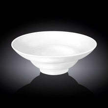 Load image into Gallery viewer, Wilmax Porcelain Set Of 3 White Deep Salad or Soup Plate 9.75" inch | 16 Fl Oz |