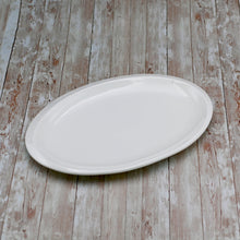 Load image into Gallery viewer, Wilmax Porcelain Set Of 3 White Oval Plate / Platter 12" inch | 30.5 Cm