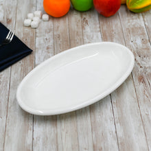 Load image into Gallery viewer, Wilmax Porcelain Set Of 3 White Oval Plate / Platter 12" inch | 30.5 Cm