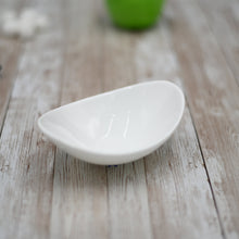 Load image into Gallery viewer, Wilmax Porcelain Set Of 6 White Sauce Dish 5" inch X 3.5'' X 1.7'' |