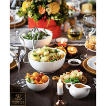 Load image into Gallery viewer, Wilmax Porcelain White Bowl 8" inch | 20 Cm 57 Oz | 1700 Ml