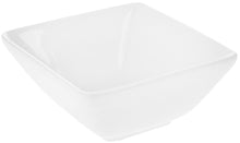 Load image into Gallery viewer, Wilmax Porcelain Set Of 6 White Square Snack / Sauce Dish 4" inch X 3.75" inch X 2" inch |5 Fl Oz
