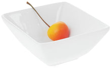 Load image into Gallery viewer, Wilmax Porcelain Set Of 6 White Square Snack / Sauce Dish 4" inch X 3.75" inch X 2" inch |5 Fl Oz