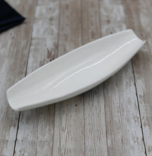 Load image into Gallery viewer, Wilmax Porcelain Set Of 6 White Celery Tray / Dish 10" inch | 26 Cm