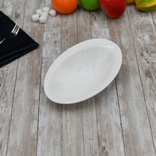 Load image into Gallery viewer, Wilmax Porcelain Set Of 4 White Ceaser Salad Bowl 8.5" inch X 6" inch | 21 X 14.5 Cm