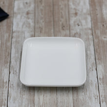 Load image into Gallery viewer, Wilmax Porcelain Set Of 12 Small White Square Dish 5" inch X 5" inch | 13 X 13 Cm