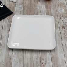 Load image into Gallery viewer, Wilmax Porcelain Set Of 6 White Square Dish 8.5" inch X 8.5" inch | 22 X 22 Cm