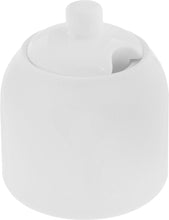 Load image into Gallery viewer, Wilmax Porcelain Set Of 6 White Sugar Bowl 9 Oz | 280 Ml