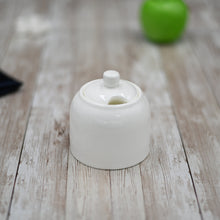 Load image into Gallery viewer, Wilmax Porcelain Set Of 6 White Sugar Bowl 9 Oz | 280 Ml