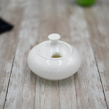 Load image into Gallery viewer, Wilmax Porcelain Set Of 6 White Sugar Bowl 8 Oz | 250 Ml