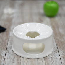 Load image into Gallery viewer, Wilmax Porcelain Set Of 3 White Warming Stand 5" inch | 13 Cm