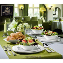 Load image into Gallery viewer, Wilmax Porcelain Set Of 6 White Bread Plate 6.5" inch X 6.5" inch | 16.5 X 16.5 Cm