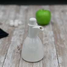 Load image into Gallery viewer, Wilmax Porcelain Set Of 6 White Oil/Vinegar Bottle 8 Oz | 230 Ml