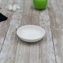 Load image into Gallery viewer, Wilmax Porcelain Set Of 12 Round White Soy Dish 4" inch | 10 Cm